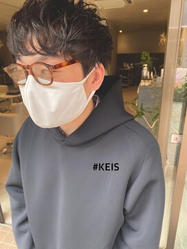 ケイス(KEIS) 癖毛風メンズマッシュパーマ