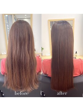 リアン 四条大宮店(Lien) 『髪質改善』ストレートエステ（縮毛矯正）（リタッチ可）