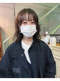 ラフなルーズパーマ