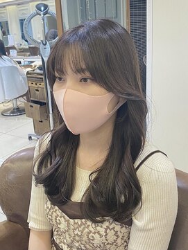 ネオリーブアイム 横浜西口店(Neolive aim) 顔周りレイヤー 似合わせカット くびれ【横浜】