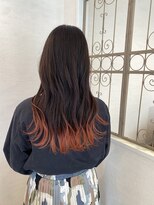 リアン 熊谷本店(Rien)&nbsp;オレンジのグラデーションカラー