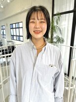 ホイ(HOI) 【 カット 】 シースルーバング　切りっぱなしボブ