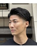 大人ヘアー ツーブロック