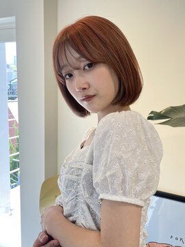 ロカ(roka) オレンジ×インナーベージュ