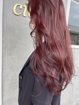 シーラ(cie-ra.)&nbsp;#チェリーカラー #ワインカラー　　　#cie-ra.