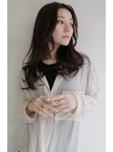 【buZon ブゾン】大人セミロング×モカブラウン