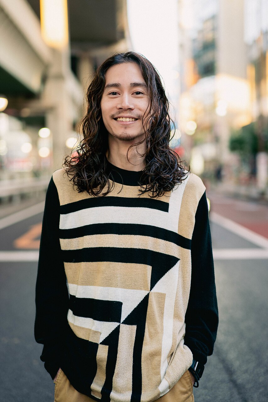 メンズロング×ウェーブパーマ◎三軒茶屋 RYUKI：L198119869