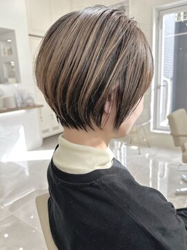 ザシー おおたかの森(The C) 30代40代50代◎白髪ぼかしハイライト×丸みショート