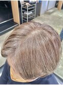 【mod's hair 仙台長町店】-5歳脱白髪染めカラー（越後裕介）