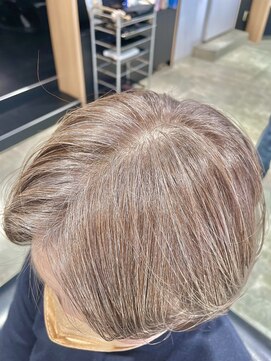 モッズヘア 仙台長町店(mod's hair) 【越後】-5歳脱白髪染めカラー（仙台長町）