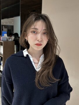 アフロート ギンザ(AFLOAT GINZA) 2wayバング シースルー×かきあげくびれレイヤー