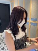 【mami】艶髪大人ラベンダーグレー/ブリーチなしダブルカラー
