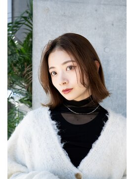 レノラ 本町(LENORA) 20代30代大人かわいいナチュラル暗髪ゆるめパーマヘア