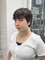 カフ(CAF) CAF FUKO マッシュショート/くるくるパーマ/大阪/心斎橋