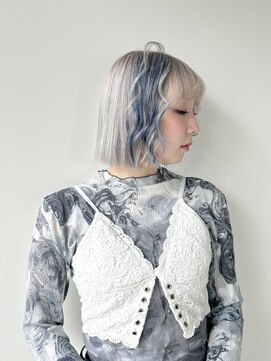 カシェル(cashel) シルバー×ブルー