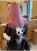 Rasca◇ピンクベージュ ブリーチカラー ツヤカラー