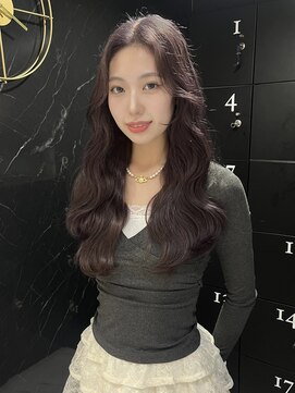 ジーナ 名駅(XENA.) 《karen》ラベンダーグレージュ/ブリーチカラー/レイヤーカット