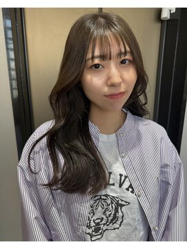 ルアナ 梅田店(Luana) 【 MIRAI 】透明感カラー × 波巻きウェーブ