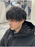 スパイラルパーマ/縦落ちパーマ/メンズマッシュ