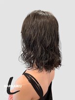 ラレイ ハラジュク(Lalei harajuku)&nbsp;原宿スパイラルパーマコテ巻き風パーマニュアンスパーマくせ毛風