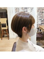 グラスヘア(Grous hair)&nbsp;骨格補正ミニショート♪30代40代50代【Grous hair錦糸町】