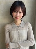 みねスタイル♪ 前下がり ひし形 ショートボブ 30代 40代 50代