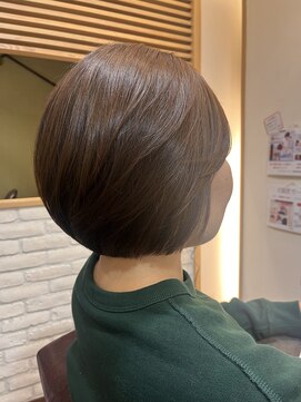 ヘアー グリーン(hair green) グラボブショート【髪質改善/百合ヶ丘】