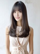 アルトリスト(Altruist Aging×HAIR&SPA) ★ダークアッシュ大人ガーリーボブ着物ミディアムレイヤーカット