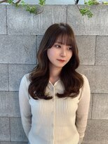 ティーヘア(t.hair)&nbsp;大人可愛い巻き髪スタイル/2wayシースルーバング/髪質改善カラー