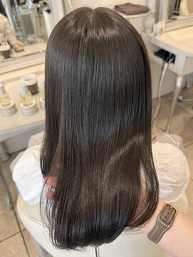 ザックラフィネ(ZACC raffine) オリーブベージュ/ワンカラー/縮毛矯正