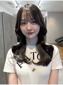 韓国レイヤーウェーブヘア髪質改善ワンホン銀座