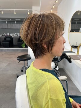 アルトル 池袋2nd(altru) ◇大人可愛い20代30代40代50代前下がりショートボブ丸みショート