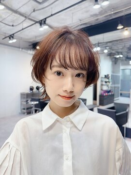 ファンナギンザ(FaNNa ginza) フェイスレイヤー/パーマ/ショートヘア/前髪/小顔/ウルフ