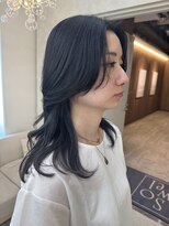 ソエル(Sowel)&nbsp;【KANON】レイヤーカット/ダークカラー/黒髪スタイル