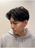 20代30代大流行垢抜けセンター分けニュアンスパーマ