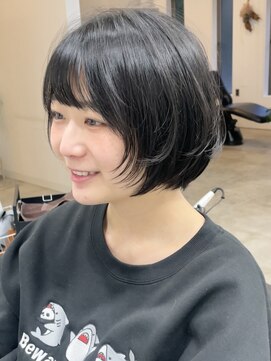 ベイ(BAE) 丸みショート/10代/20代/30代/40代/新潟ショートボブ