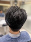 麻布十番/メンズカット/メンズパーマ/毛流れパーマ/ツーブロック