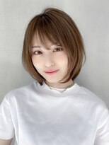 ギークス(GEEKS) 【GEEKS渋谷】チョコレートカラー/レイヤーボブ/ボブウルフ/小顔