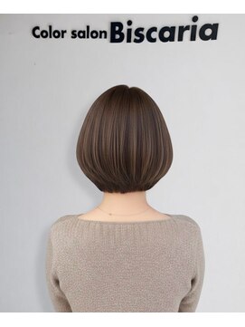 カラーサロンビスカリア 相模原エリア 淵野辺駅店(Color salon Biscaria) ハイライトを使わない白髪ぼかしカラー