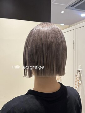 ジャパン ホンテン(JAPAN HONTEN) ブリーチありでつくるミルクティーグレージュ♪