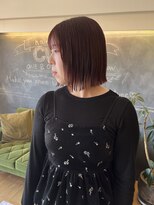 ヘア プロデュース キュオン(hair produce CUEON.)&nbsp;切りっぱなしボブ