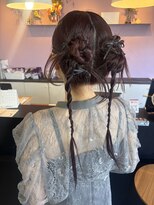 アヴァンス 北花田店(AVANCE) カチモリツイン/お呼ばれヘア/堺/北花田/結婚式ヘアアレンジ