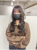 イメチェン／前髪／ハッシュカット/レイヤーカット／韓国ヘア