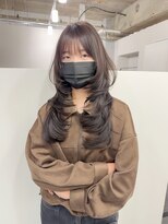 ミニョン(Mi9non) イメチェン/前髪/ハッシュカット/レイヤーカット/韓国ヘア
