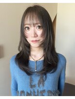 メゾンシアー(Maison Sheer)&nbsp;オリーブグレー / ロングレイヤー/ハッシュレイヤー
