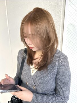 イヴ 原宿(I've) ブリーチなし明るめベージュ◎ 【原宿/i've】natsuki