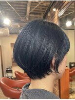 ヘアメイク フレンシア(hair make flencia) 丸みシルエットのナチュラルショートボブ【211スタイル】