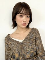 エレノア 吉祥寺北口店(Eleanor) くびれボブ 大人かわいい レイヤーカット シースルバング
