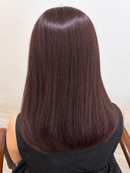 アンナチュラル(en~natural)の写真/錦糸町で叶える、自然な艶髪。酸性縮毛矯正×髪質改善で扱いやすい髪へ