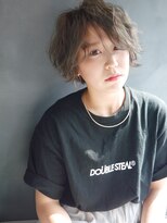 ソワン ドゥ ブレス フラン 東花園店(soin de brace Fran)&nbsp;ウェット＆ドライ★グレージュこなれショート